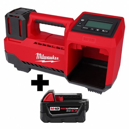 M18 Inflator, M18 XC5.0 Battery
