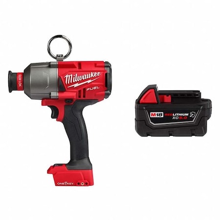 M18 FUEL 7/16 in. Hex Utility High Torque Impact Wrench w/ ONE-KEY + M18 XC5.0 Resistant Battery