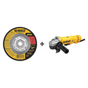 Depressed Center Grinding Wheel, Type 27, 4 1/2 in Dia, 0.25 in Thick, 5/8"-11 Arbor Hole Size