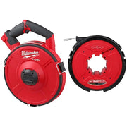 M18 FUEL ANGLER 240' x 1/8" Steel Pulling Fish Tape Replacement Cartridge + Pulling Fish Tape