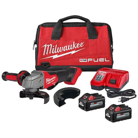 M18 FUEL 4-1/2 in. / 5 in. Braking Grinder with No-Lock Paddle Switch Kit