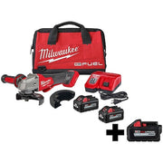 M18 FUEL 4-1/2" / 5" Braking Grinder w/ ONE-KEY + M18 HIGH OUTPUT XC6.0 Battery Pack