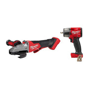 M18 FUEL 5" Grinder + M18 FUEL 3/8" MTIW