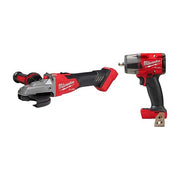 M18 FUEL 5" Grinder + M18 FUEL 3/8" MTIW