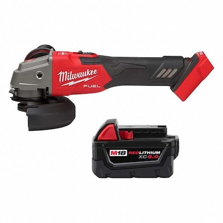 M18 FUEL 4-1/2" / 5" Variable Speed Braking Grinder + M18 XC5.0 Battery