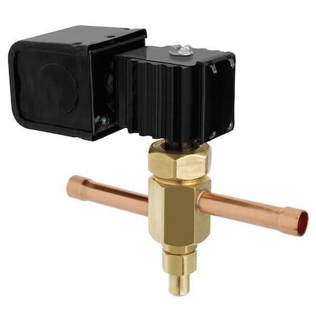 Refrigeration Solenoid Valve,650 psi,ODF