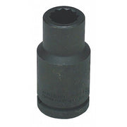 3/4 " Drive Impact Socket Deep Socket, black oxide, Steel,1 in