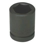3/4 in Drive Impact Socket Standard Socket, black oxide, Steel,17 mm