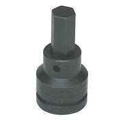 Impact Bit,3/4 x 3-1/4In,6pt,Black Oxide