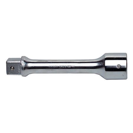 1" Drive Extension, SAE, 1 pcs, Chrome, 8 in L