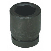 1" Dr, 4-1/2" Size, SAE Impact Socket, 6 Pts