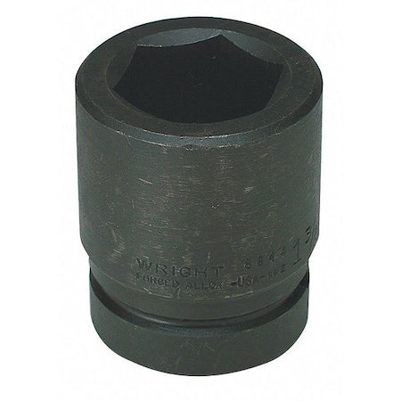 1" Dr, 3-1/4" Size, SAE Impact Socket, 6 Pts
