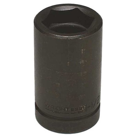 1 in Drive, 1-1/2" SAE Socket, 6 Points, Budd Wheel 3/4 in, Steel