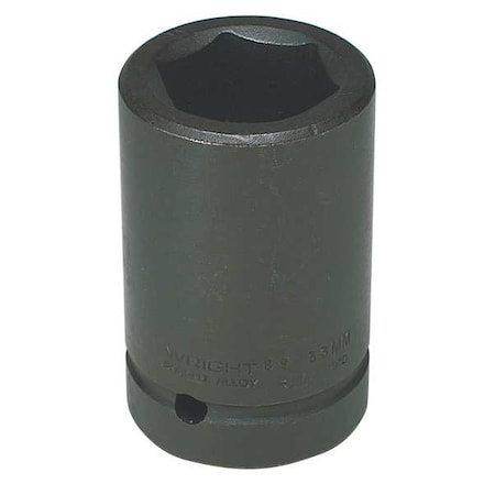 1" Drive, 27mm Size, Metric Impact Socket, 6 Pts