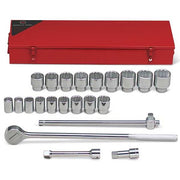 3/4" Drive SAE, 22 pcs