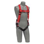 Protecta(R) Full Body Harness, M/L, 310 lb., Mating Chest/ Tongue Leg Straps, Back D-Ring
