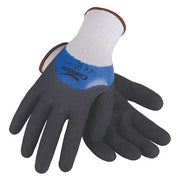 Coated Gloves, Nitrile, Textured, 4-Mar, 3 Abrasion Level, White, 2XL (11) 1 PR