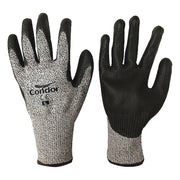 Cut Resistant Coated Gloves, Cut Level A3 ,Dipped ,Polyurethane ,Smooth ,S 1 PR