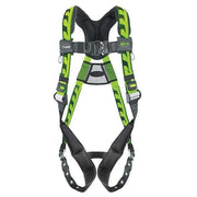 AirCore(TM) Full Body Harness, L/XL, 400 lb., Quick-Connect Chest/ Tongue Leg Straps, Back D-Ring