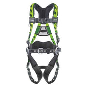AirCore(TM) Full Body Harness, L/XL, 400 lb., Quick-Connect Chest/ Tongue Leg Straps