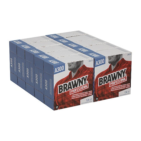 Disposable Wipes, 9-13/64" x 12-13/32", 10 Pack, 128 Sheets/ Pack