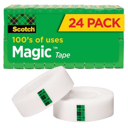 Office Tape, Matte Acetate, PK24