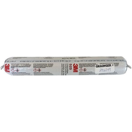 Polyurethane Sealant, 20 oz, Sausage Pack, Gray, Polyurethane Base, 525