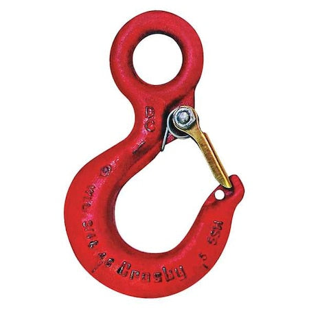 Eye Hook,Carbon Steel,4000 lb.,Red