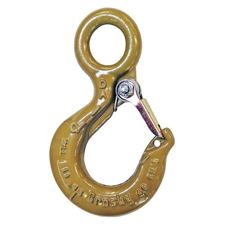 Eye Hook,Alloy Steel,6000 lb.,Gold
