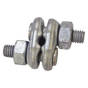 Fist Grip,Double Saddle,3/4in