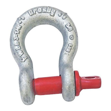 Anchor Shackle,Carbon Steel,6500 lb.