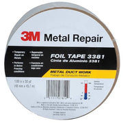 FoilTape,Aluminum,Silver,50ydL,1-7/8inW