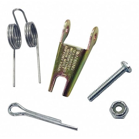 Latch Kit, Steel, 1-29/32 in., 5/8 in.