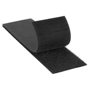 Reclosable Fastener, No Adhesive, 150 ft, 5/8 in W, Black, 18 PK