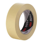Painter's Tape, 48 mm W x 55 m L, 7.3 mil Thick, Tan, Rubber Adhesive, 24 PK