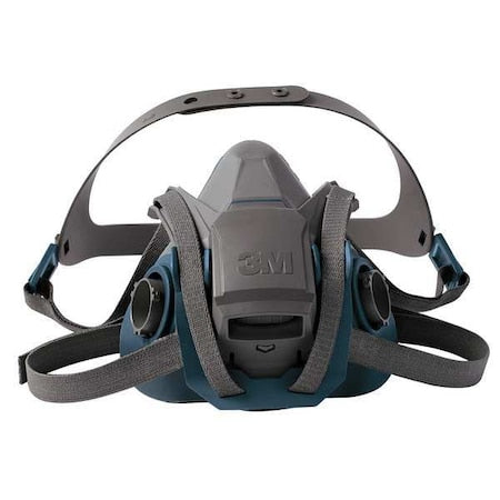 Half Mask Respirator, Rugged Comfort 6500, Not Rated, Bayonet, Size, S 0 Cartridges Included