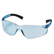 Ztek(R), Safety Glasses, Anti-Scratch, Blue Lens, Blue Frame, Frameless