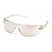 ALAIR(R), Safety Glasses, Anti-Scratch, Indoor/Outdoor Mirror Lens, Gray Frame, Frameless