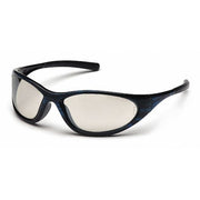 ZONE II(R), Safety Glasses, Anti-Scratch, Gray Lens, Black Frame, Full-Frame