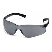 Ztek(R), Safety Glasses, Anti-Fog, Gray Lens, Gray Frame, Frameless