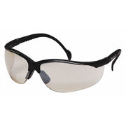 Venture II(R), Safety Glasses, Anti-Scratch, I/O Mirror Lens, Black Frame, Half-Frame