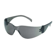 Intruder(R), Safety Glasses, Anti-Scratch, Gray Lens, Gray Frame, Frameless