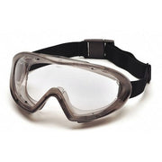 Safety Goggles, Dual Clear Lens, H2X Anti-Fog, Indirect Vented, Capstone Series