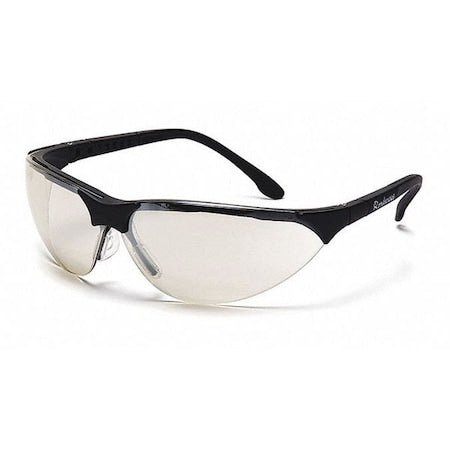 RENDEZVOUS(R), Safety Glasses, Anti-Scratch, I/O Mirror Lens, Clear Frame, Half-Frame