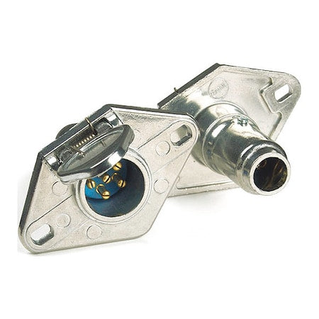 Socket, Enc/Term, Die-Cast, 6-Pole
