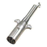 Trailer Plug, 7 Pole, W/Guard, Die Cast