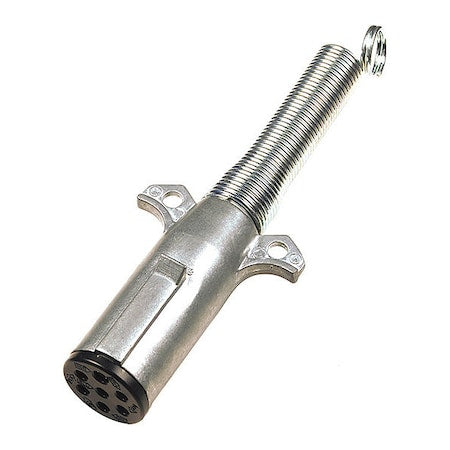 Trailer Plug, 7 Pole, W/Guard, Die Cast