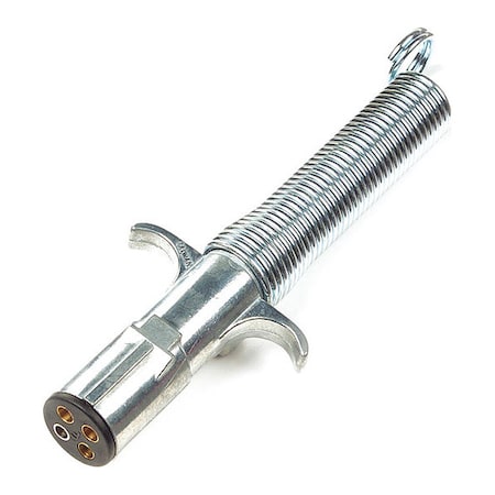 Plug w/Spring,4-Pole
