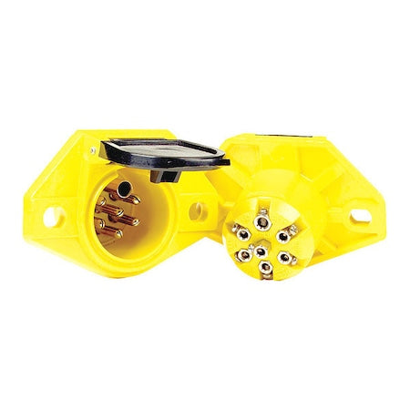 Socket,ISO,Split Pin,Nylon,7-Pole