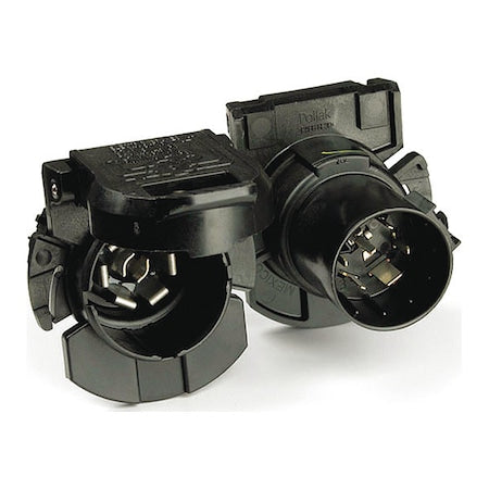 Trailer Socket, 7 Way Rv - Twist In For Gm/Nissan, Pk 1